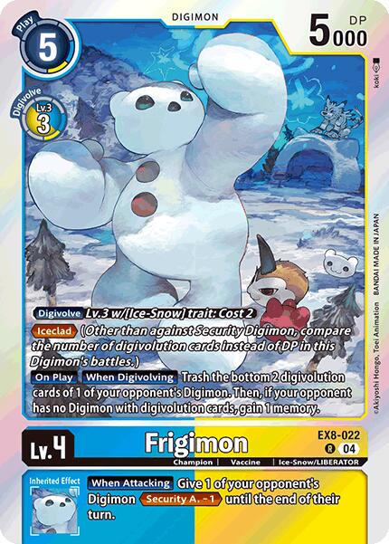Frigimon [Foil] #EX8-022