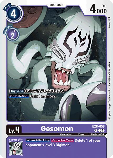 Gesomon #EX8-058