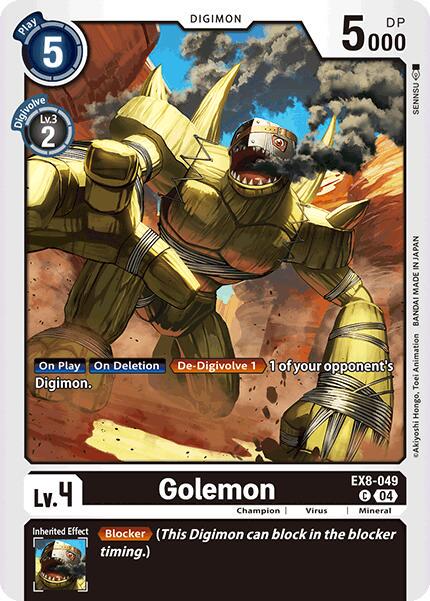 Golemon #EX8-049