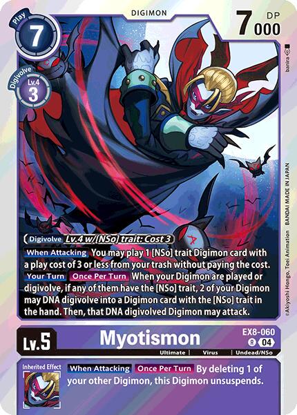 Myotismon [Foil] #EX8-060