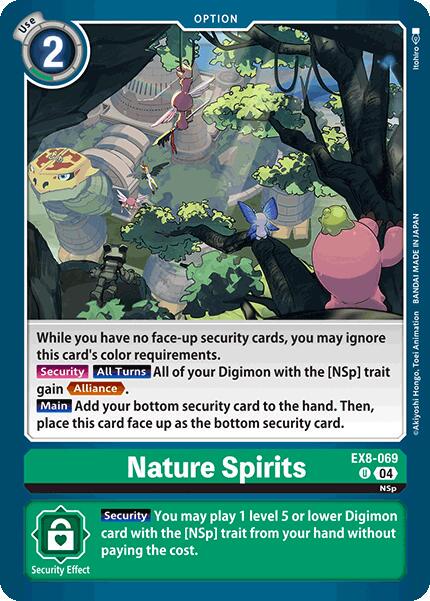 Nature Spirits #EX8-069
