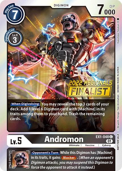 Andromon [Regional Online Finalist Foil] #EX1-048