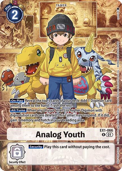 Analog Youth [Special Event Pack Foil] #EX1-066