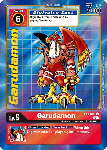 Garudamon [Alternate Art Foil] #EX1-006