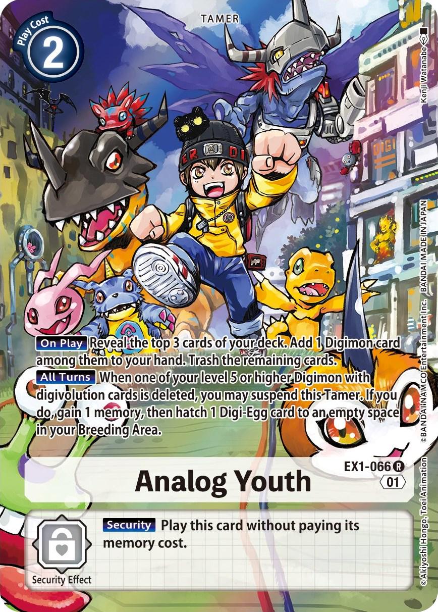 Analog Youth [Alternate Art Foil] #EX1-066