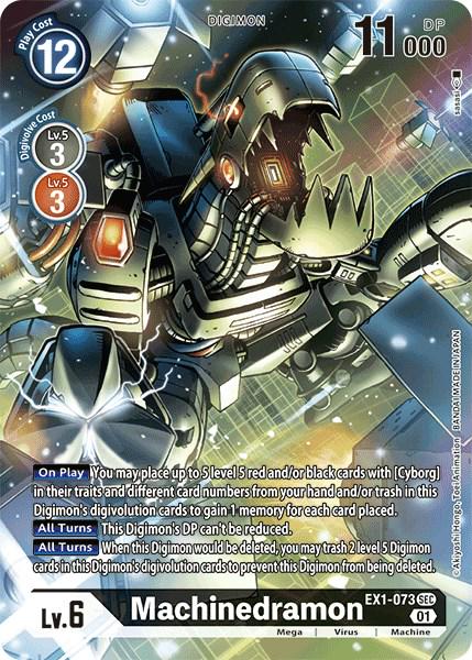 Machinedramon [Alternate Art Foil] #EX1-073