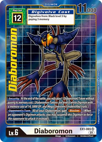 Diaboromon [Alternate Art Foil] #EX1-065