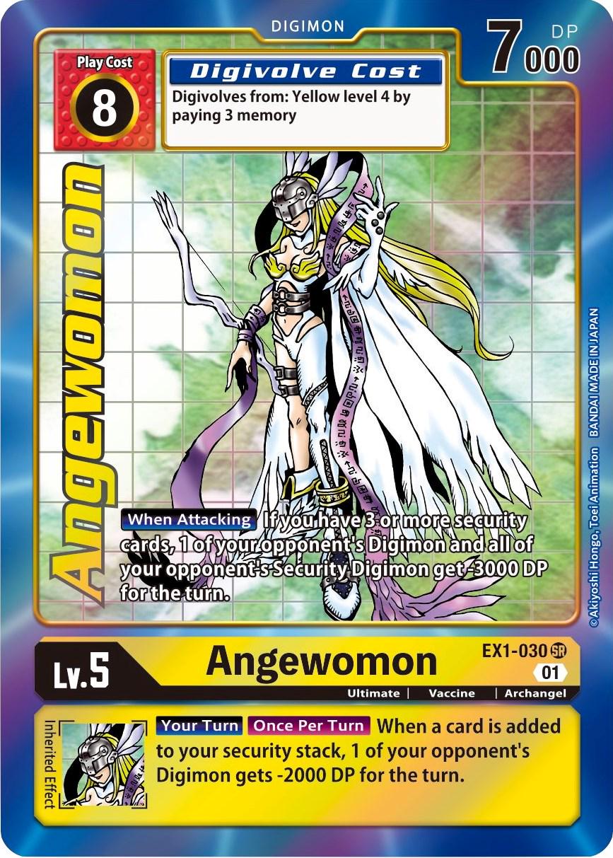 Angewomon [Alternate Art Foil] #EX1-030