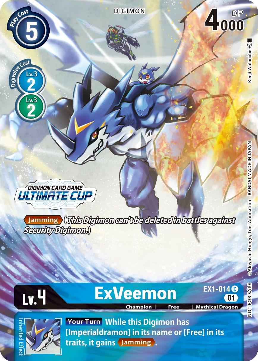 ExVeemon [Ultimate Cup Foil] #EX1-014