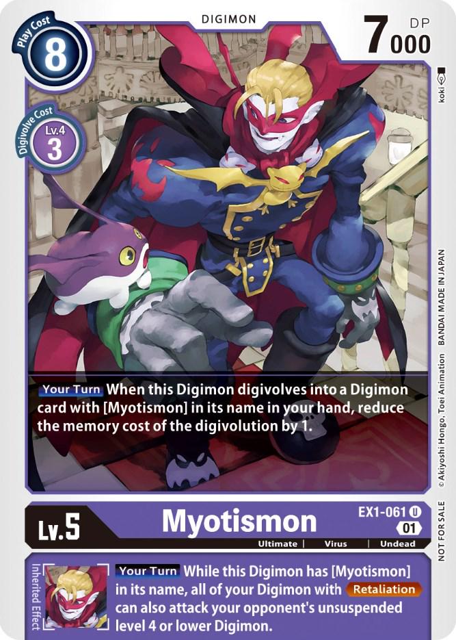 Myotismon [Winner Pack X Record] #EX1-061
