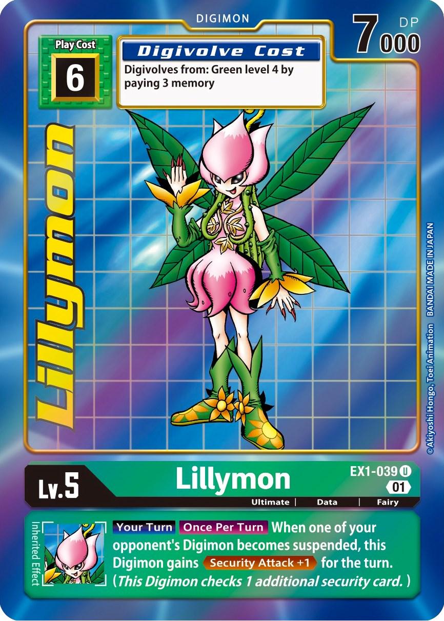 Lillymon [Alternate Art Foil] #EX1-039