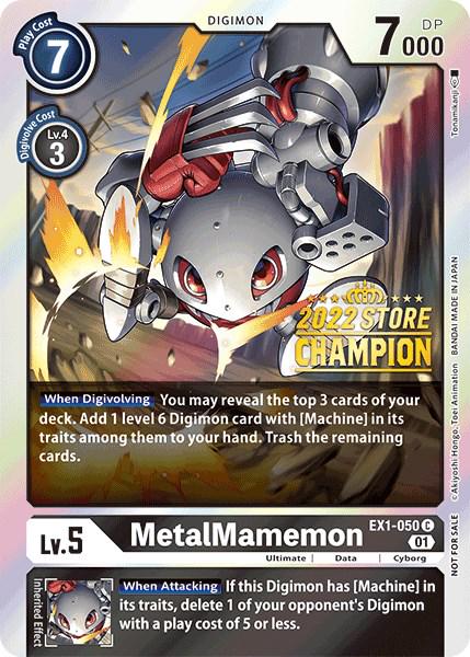 MetalMamemon [Store Champion Foil] #EX1-050