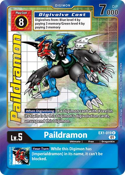 Paildramon [Alternate Art Foil] #EX1-019