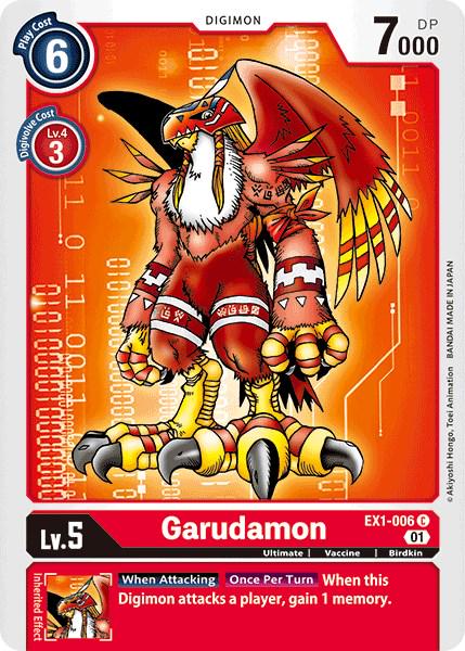 Garudamon #EX1-006