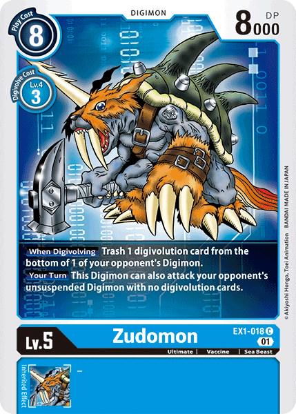 Zudomon #EX1-018