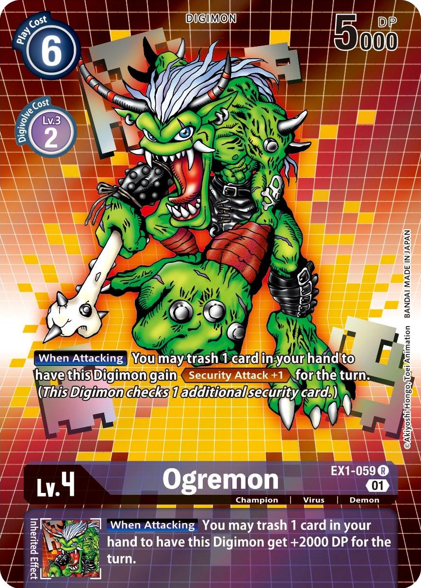 Ogremon [Alternate Art Foil] #EX1-059