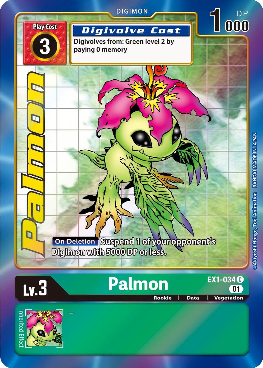 Palmon [Alternate Art Foil] #EX1-034