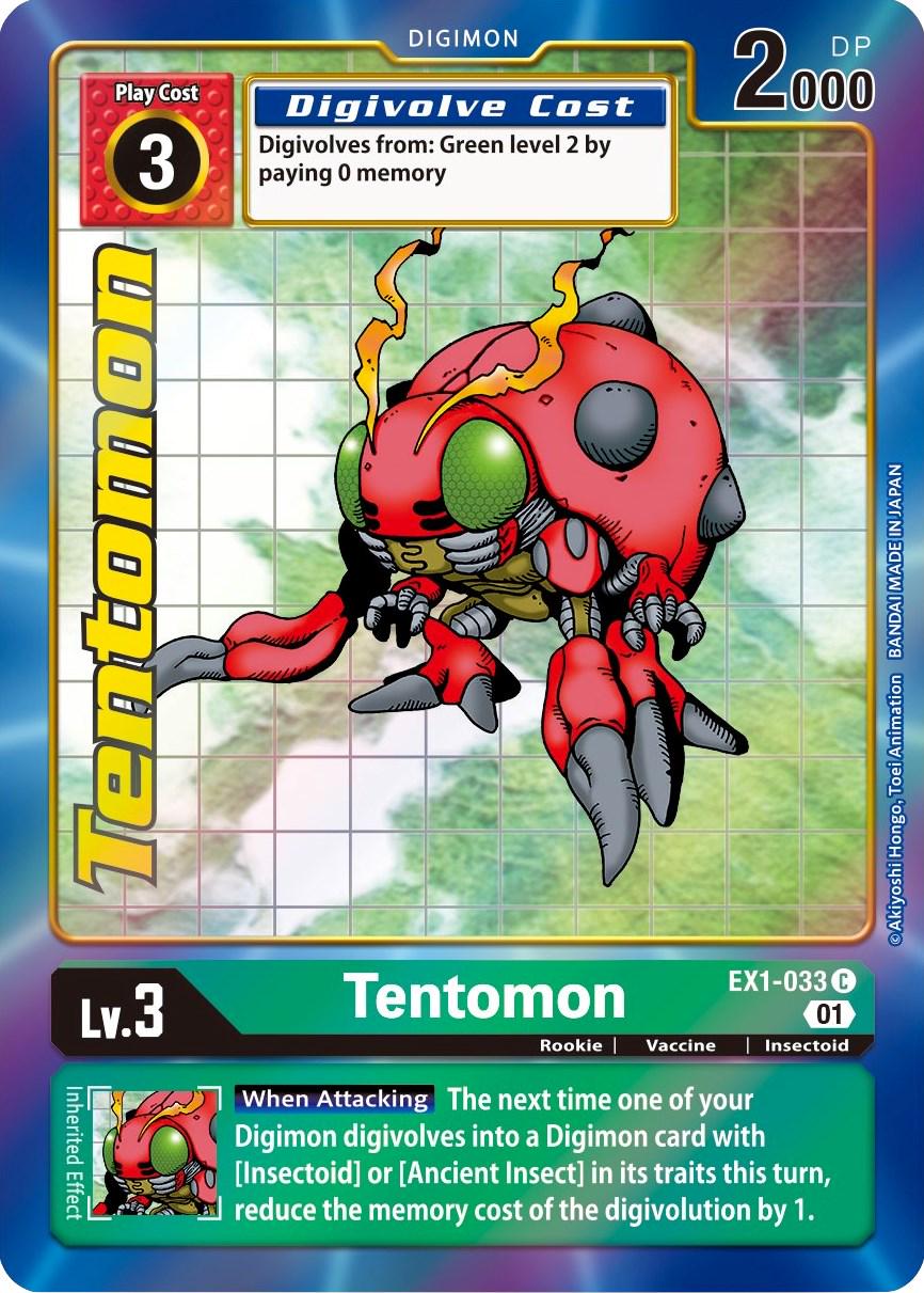 Tentomon [Alternate Art Foil] #EX1-033