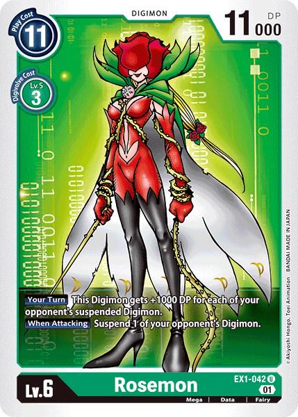 Rosemon #EX1-042