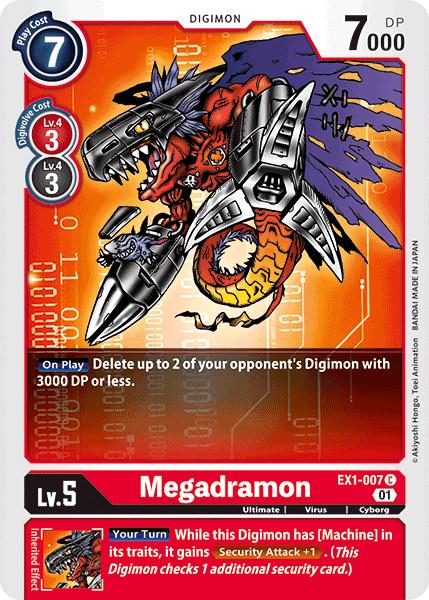 Megadramon #EX1-007