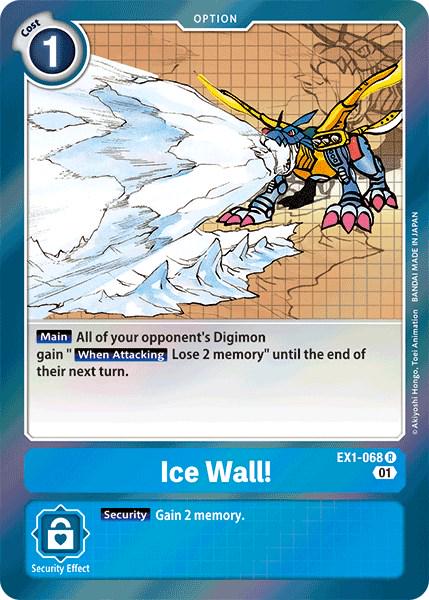 Ice Wall! [Foil] #EX1-068