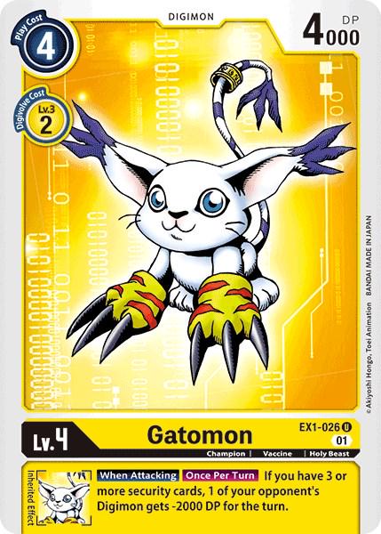Gatomon #EX1-026