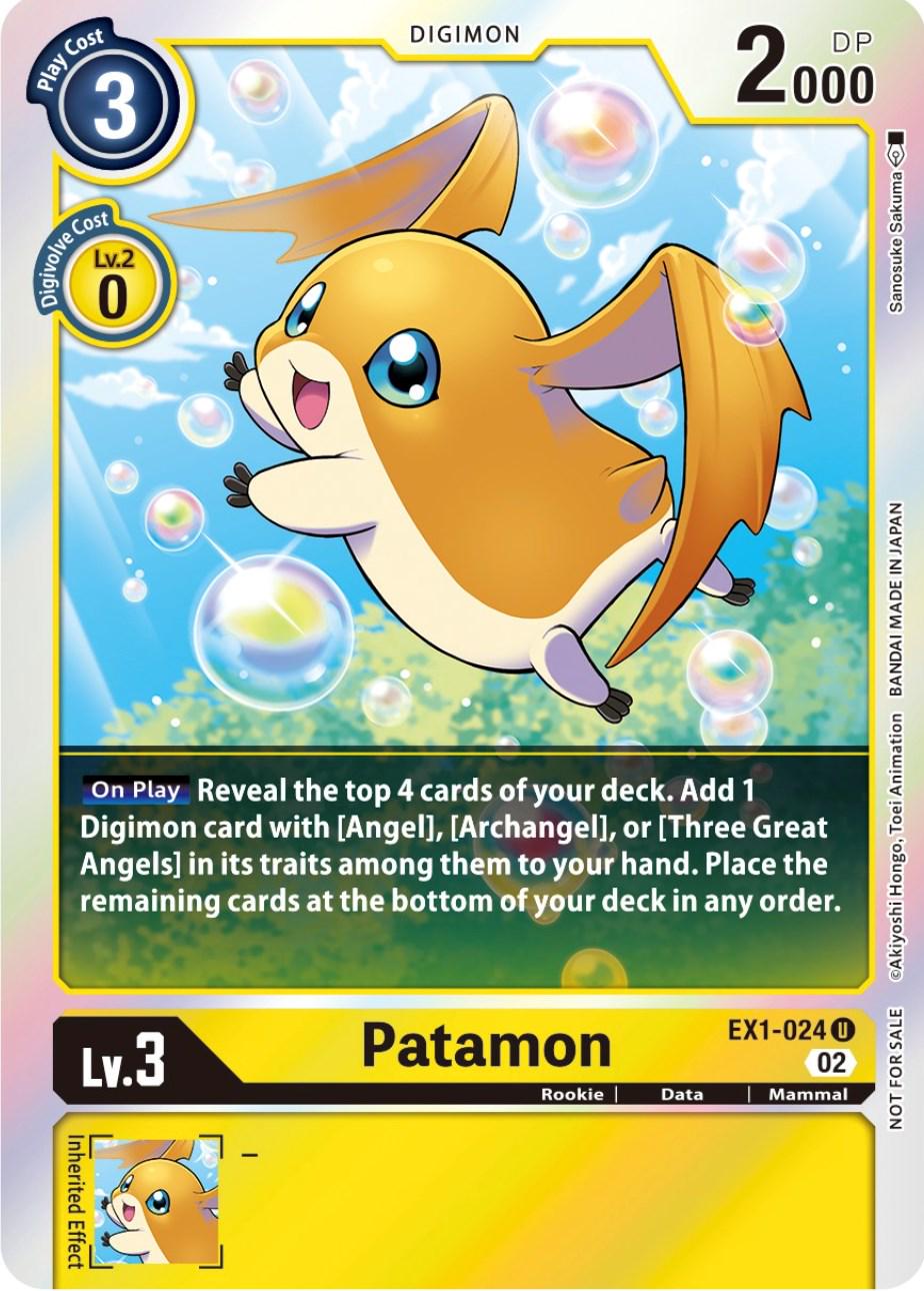 Patamon [Tournament Pack Foil] #EX1-024
