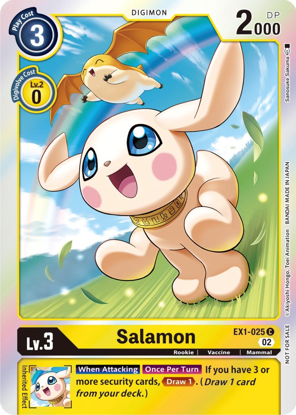 Salamon [Official Tournament Pack Foil] #EX1-025