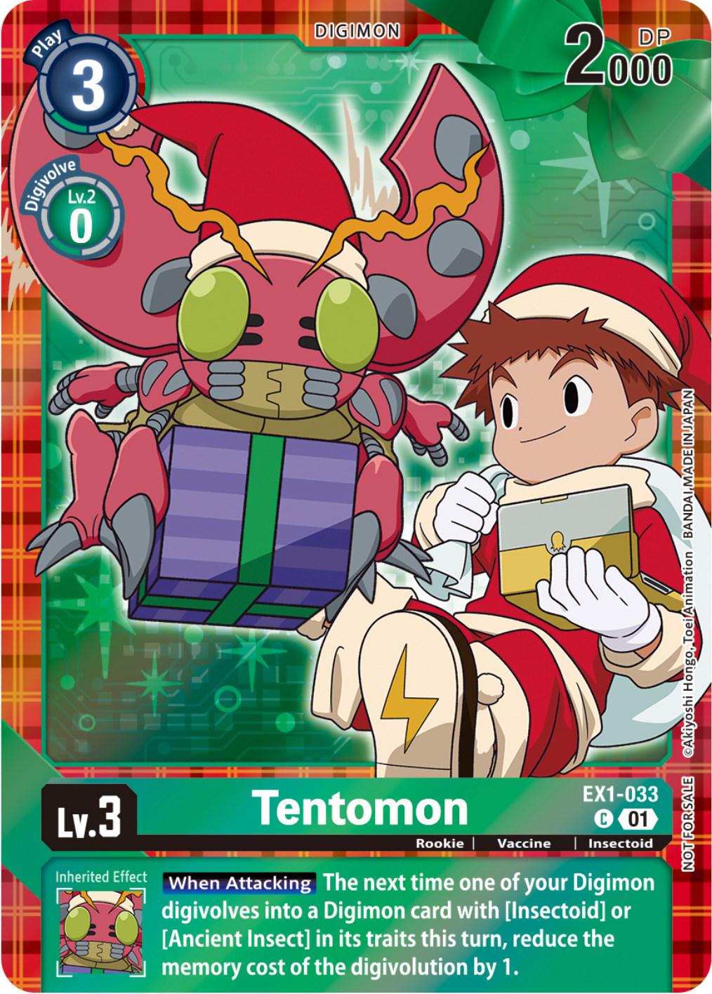 Tentomon [Winter Holiday Foil] #EX1-033