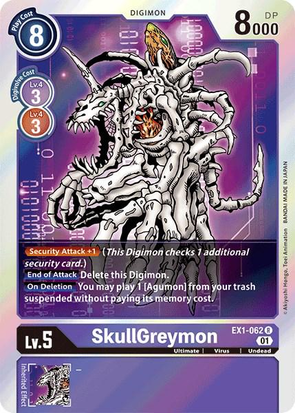 SkullGreymon [Foil] #EX1-062