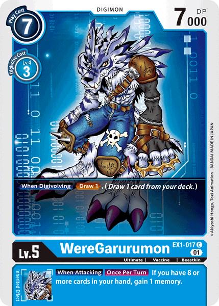 WereGarurumon #EX1-017