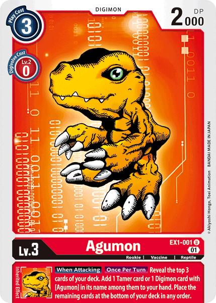Agumon #EX1-001
