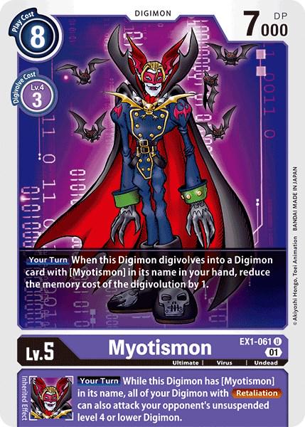 Myotismon #EX1-061