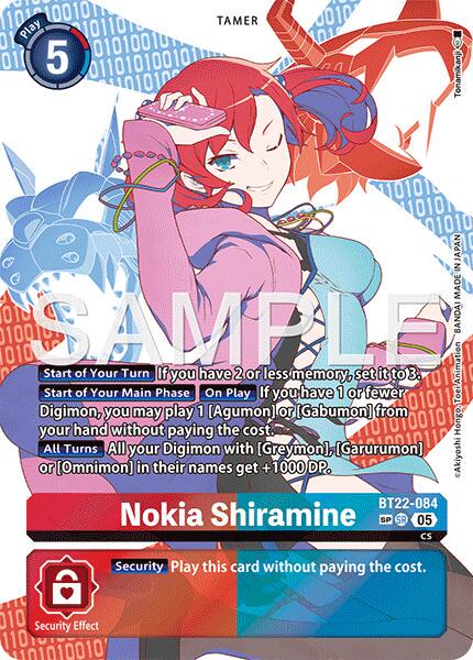 Nokia Shiramine [SP Foil] #BT22-084