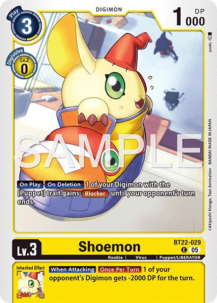 Shoemon #BT22-029
