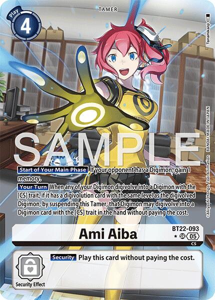 Ami Aiba [Alternate Art Foil] #BT22-093