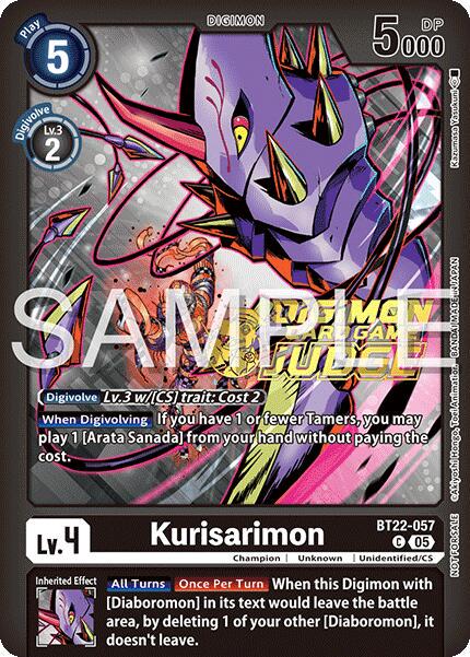 Kurisarimon [Judge Pack Foil] #BT22-057