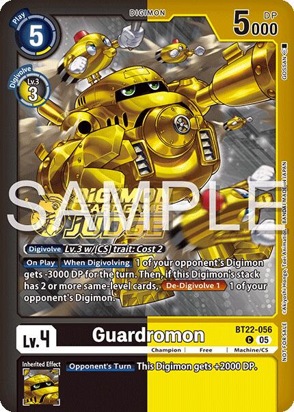 Guardromon [Judge Pack Foil] #BT22-056