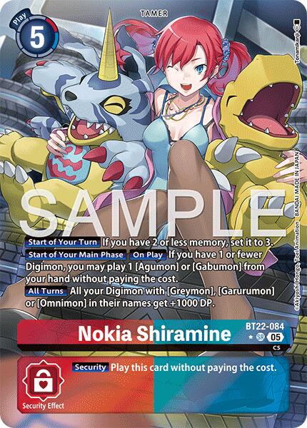 Nokia Shiramine [Alternate Art Foil] #BT22-084