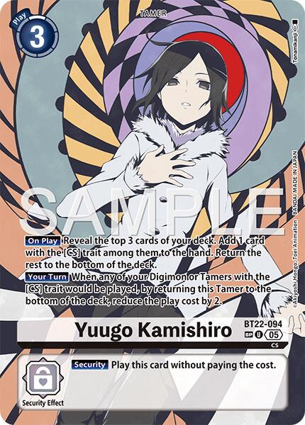 Yuugo Kamishiro [SP Foil] #BT22-094