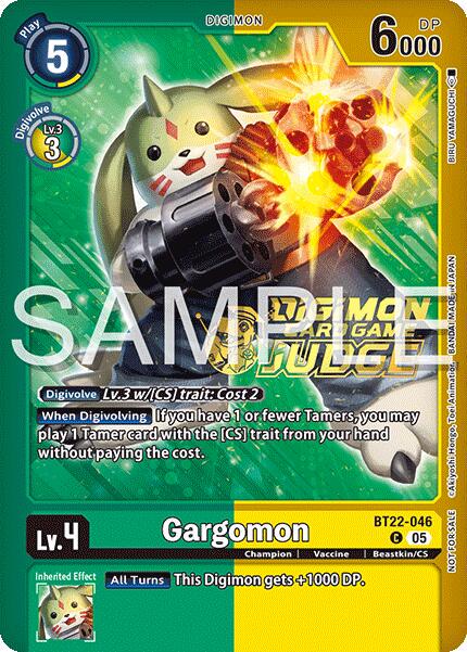 Gargomon [Judge Pack Foil] #BT22-046