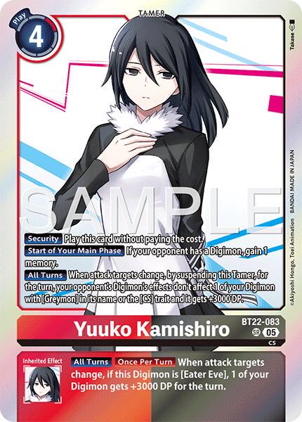 Yuuko Kamishiro [Foil] #BT22-083