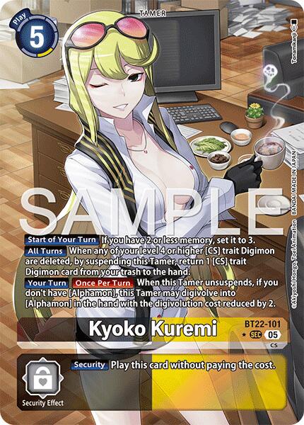 Kyoko Kuremi [Alternate Art Foil] #BT22-101