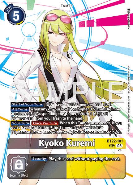 Kyoko Kuremi [Foil] #BT22-101