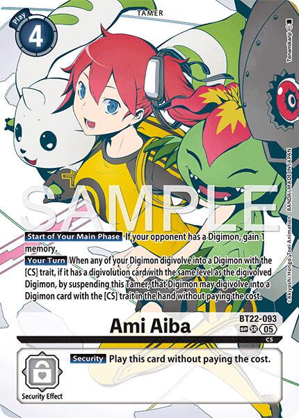Ami Aiba [SP Foil] #BT22-093
