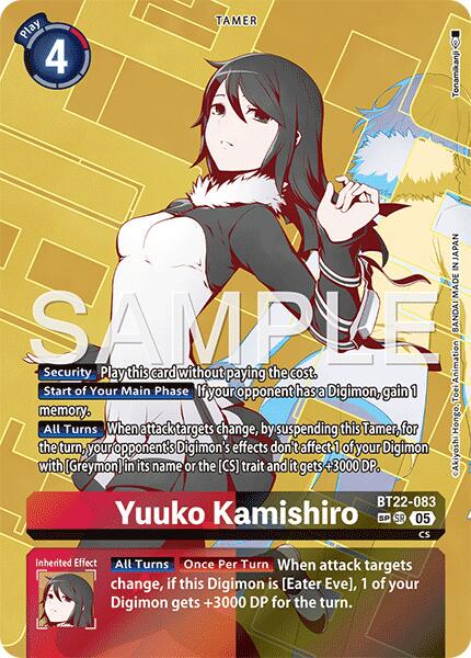 Yuuko Kamishiro [SP Foil] #BT22-083