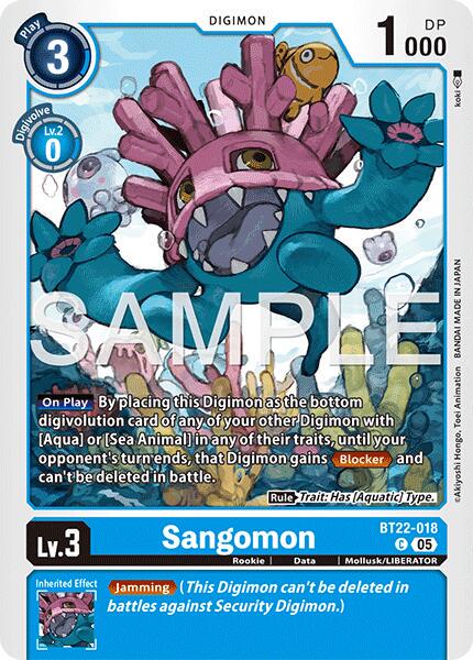 Sangomon #BT22-018