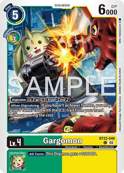 Gargomon #BT22-046
