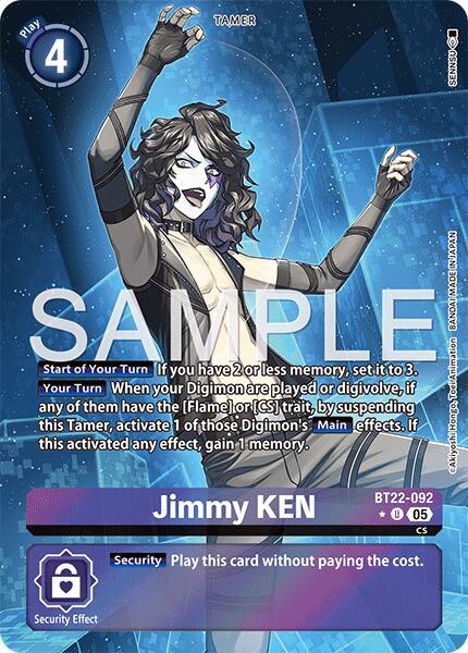 Jimmy KEN [Alternate Art Foil] #BT22-092