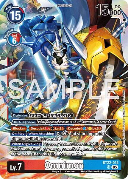 Omnimon [Foil] #BT22-015